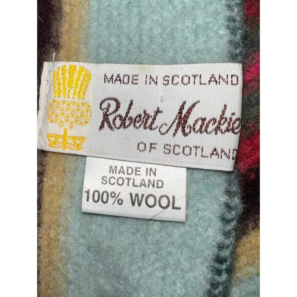 Robert‎ Mackie of Scotland 100% Wool Winter Scarf